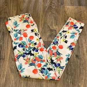 Floral leggings